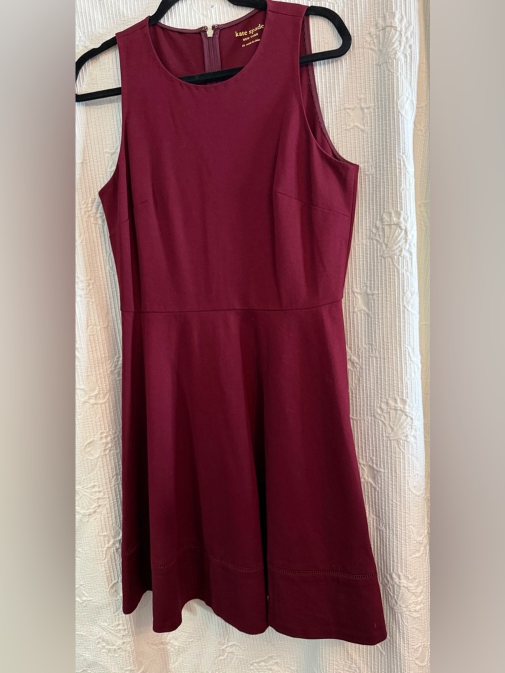 kate spade Wine Red Sleeveless Dress